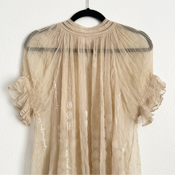 Free People Tulle Swing Top | Size Small - Picture 3 of 9